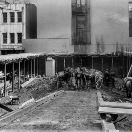 Glass Negative - Phillip Street Electrical Sub Station Sydney, 1914