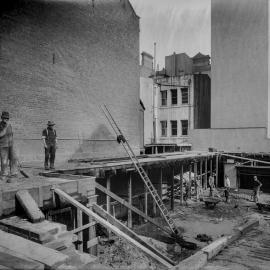 Glass Negative - Phillip Street Electrical Sub Station Sydney, 1914