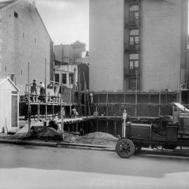Glass Negative - Phillip Street Electrical Sub Station Sydney, 1914