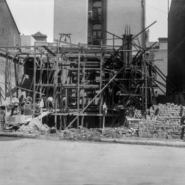 Glass Negative - Phillip Street Electrical Sub Station Sydney, 1914