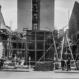 Glass Negative - Phillip Street Electrical Sub Station Sydney, 1914