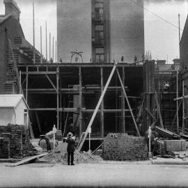 Glass Negative - Phillip Street Electrical Sub Station Sydney, 1914