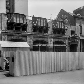 Glass Negative - Phillip Street Electrical Sub Station Sydney, 1915