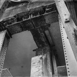 Glass Negative - Alterations to the Queen Victoria Building (QVB) Sydney, 1917