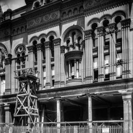 Glass Negative - Alterations to the Queen Victoria Building (QVB) Sydney, 1917