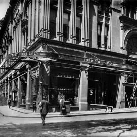 Glass Negative - Alterations to the Queen Victoria Building (QVB) Sydney, 1918