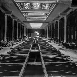 Glass Negative - Alterations to the Queen Victoria Building (QVB) Sydney, 1918