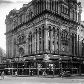 Glass Negative - Alterations to the Queen Victoria Building (QVB) Sydney, 1918