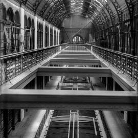 Glass Negative - Alterations to the Queen Victoria Building (QVB) Sydney, 1918
