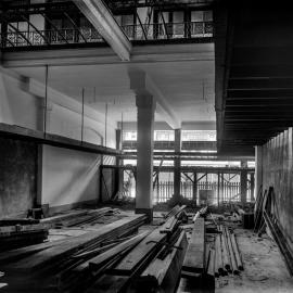 Glass Negative - Alterations to the Queen Victoria Building (QVB) Sydney, 1918