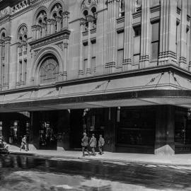 Glass Negative - Alterations to the Queen Victoria Building (QVB) Sydney, 1918