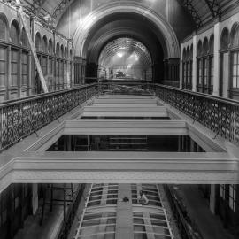 Glass Negative - Alterations to the Queen Victoria Building (QVB) Sydney, 1918