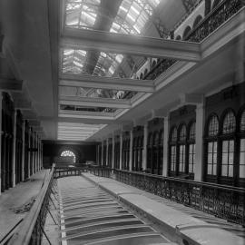 Glass Negative - Alterations to the Queen Victoria Building (QVB) Sydney, 1918