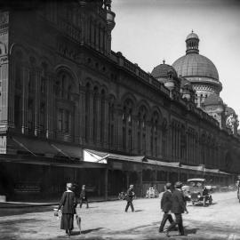 Glass Negative - Alterations to the Queen Victoria Building (QVB) Sydney, 1918