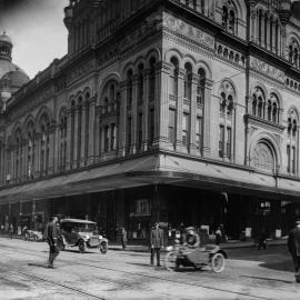 Glass Negative - Alterations to the Queen Victoria Building (QVB) Sydney, 1918