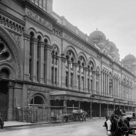 Glass Negative - Alterations to the Queen Victoria Building (QVB) Sydney, 1918