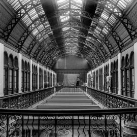 Glass Negative - Alterations to the Queen Victoria Building (QVB) Sydney, 1918