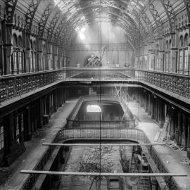 Glass Negative - Alterations to the Queen Victoria Building (QVB) Sydney, 1918