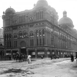 Glass Negative - Alterations to the Queen Victoria Building (QVB) Sydney, 1918