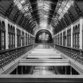 Glass Negative - Alterations to the Queen Victoria Building (QVB) Sydney, 1918