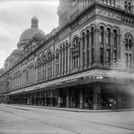 Glass Negative - Alterations to the Queen Victoria Building (QVB) Sydney, 1918