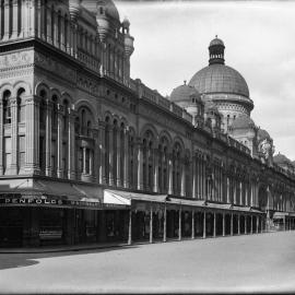 Glass Negative - Alterations to the Queen Victoria Building (QVB) Sydney, 1918
