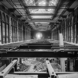Glass Negative - Alterations to the Queen Victoria Building (QVB) Sydney, 1918