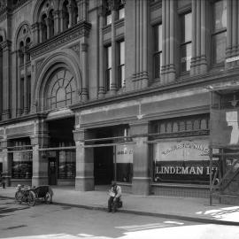 Glass Negative - Alterations to the Queen Victoria Building (QVB) Sydney, 1918