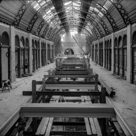 Glass Negative - Alterations to the Queen Victoria Building (QVB) Sydney, 1918