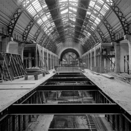 Glass Negative - Alterations to the Queen Victoria Building (QVB) Sydney, 1918