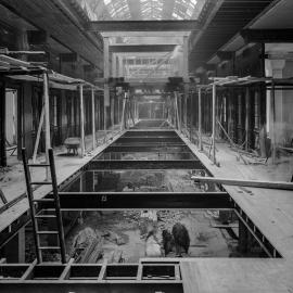 Glass Negative - Alterations to the Queen Victoria Building (QVB) Sydney, 1918