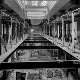 Glass Negative - Alterations to the Queen Victoria Building (QVB) Sydney, 1918