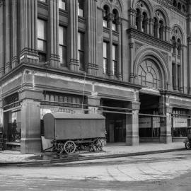 Glass Negative - Alterations to the Queen Victoria Building (QVB) Sydney, 1918