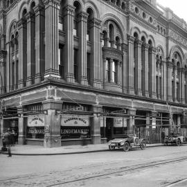 Glass Negative - Alterations to the Queen Victoria Building (QVB) Sydney, 1918