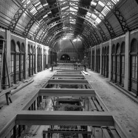 Glass Negative - Alterations to the Queen Victoria Building (QVB) Sydney, 1918