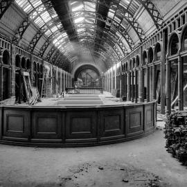 Glass Negative - Alterations to the Queen Victoria Building (QVB) Sydney, 1918