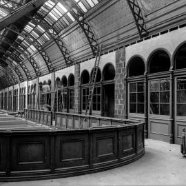 Glass Negative - Alterations to the Queen Victoria Building (QVB) Sydney, 1918
