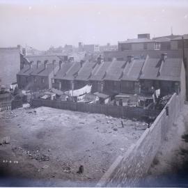 Glass Negative - Frog Hollow resumption, Surry Hills, 1928