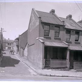 Glass Negative - Brisbane Street resumption, Surry Hills, 1928