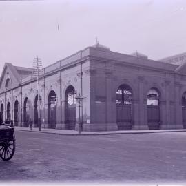 Glass Negative - Construction of the W P Manning Building, Haymarket, 1913