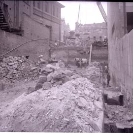 Glass Negative - Workshops and Stores adjacent Kent Street Sub Station, 1917