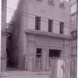 Glass Negative - Construction of Workshops and Stores for Sydney Municipal Council substation, Sydney, 1917