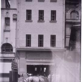 Glass Negative - Construction of Workshops and Stores for Sydney Municipal Council substation, Sydney, 1917