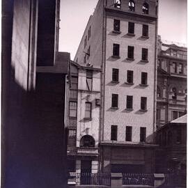 Glass Negative - Construction of Workshops and Stores for Municipal Council substation, Sydney, 1918