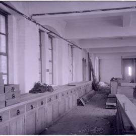 Glass Negative - Construction of Workshops and Stores for Municipal Council substation, Sydney, 1918