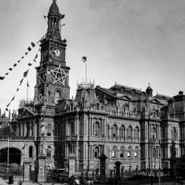 Glass Negative - Sydney Town Hall, circa 1911