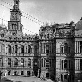 Glass Negative - Sydney Town Hall