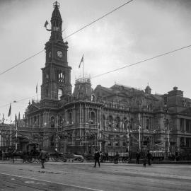 Glass Negative - Prince of Wales Visit, Sydney, 1920
