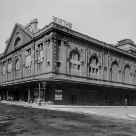 Glass Negative - Wirth's Hippodrome, Hay, Parker and Campbell Streets Haymarket, 1919