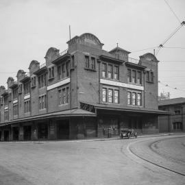 Glass Negative - Municipal Stores Building, Haymarket, circa 1911